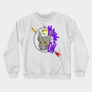 Cat King. Crewneck Sweatshirt